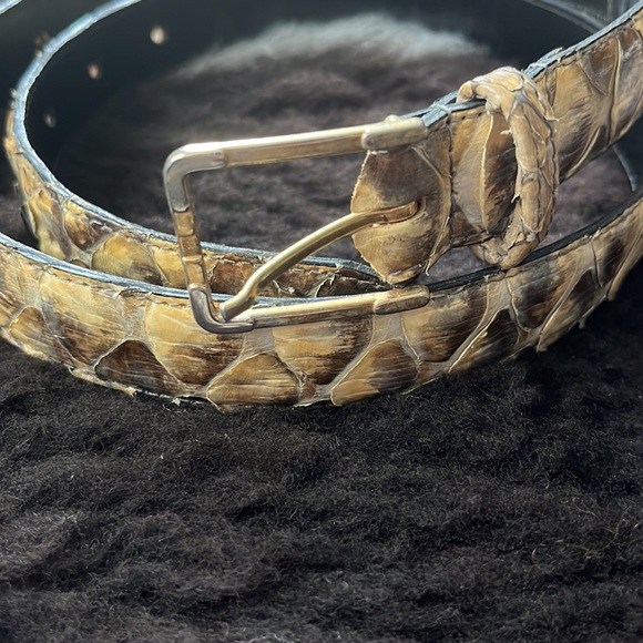 VINTAGE | Python Belt - Picture 2 of 3